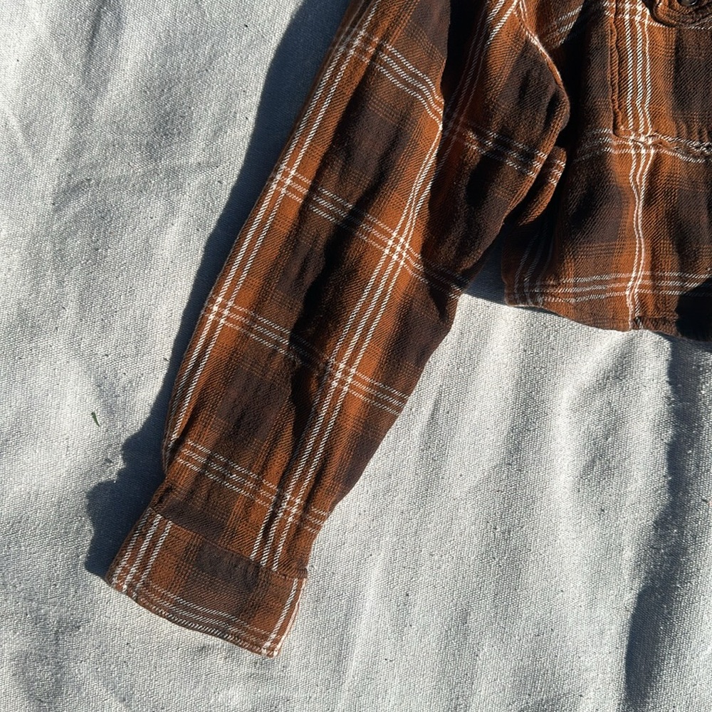 Cropped flannel - Picture 4 of 6